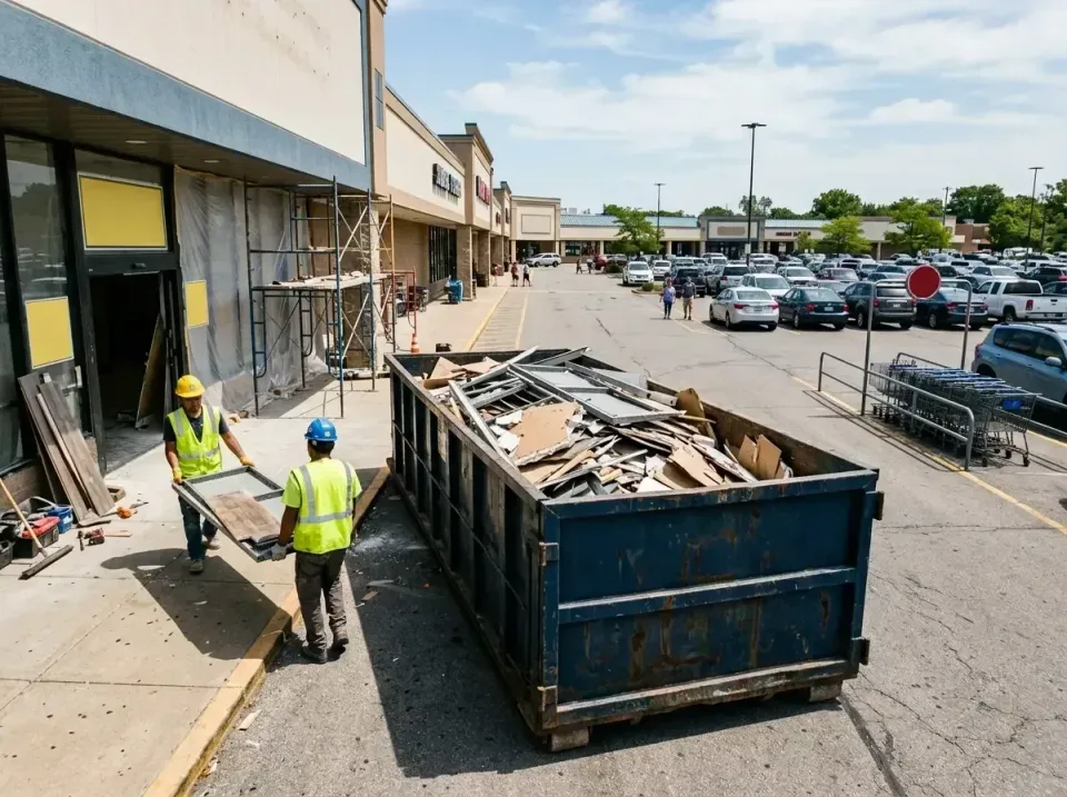 retail-store-renovation-debris-003 — frequently asked questions, Roll-off Dumpster Rentals in Bartonville, IL